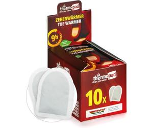 THERMOPAD Calentadores de Dedos - 10 Pares - Calor Natural hasta 9 Horas - para Todos los Zapatos - Activado por Aire inmediatamente