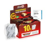 THERMOPAD Calentadores de Mano - Calor Natural hasta 12 Horas - en los Guantes o en el Bolsillo de pantalón - Activado por Aire inmediatamente