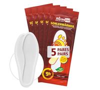 THERMOPAD Plantillas calentadora M (38-39) - 5 Pares - Calor Natural hasta 8 Horas - para Todos los Zapatos - Activado por Aire inmediatamente