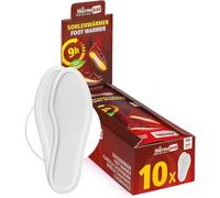 THERMOPAD Plantillas calentadora XXL (44-46) - 10 Pares - Calor Natural hasta 9 Horas - para Todos los Zapatos - Activado por Aire inmediatamente