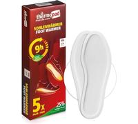 THERMOPAD Plantillas calentadora XXL (44-46) - 5 Pares - Calor Natural hasta 9 Horas - para Todos los Zapatos - Activado por Aire inmediatamente