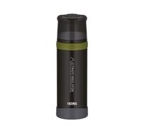 THERMOS Botella, Acero Inoxidable, Charcoal Black Mat, 0,7 Liter