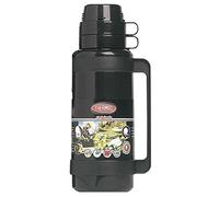 Thermos botella aislada de plástico negro de 1,8 l 061080