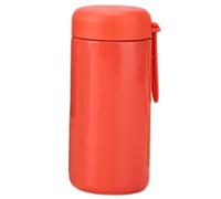 Thermos - Botella de agua pequeña con asa de transporte, taza aislada, equipo de camping, artículos esenciales para mujeres y niñas