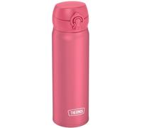 Thermos Botella isotérmica ULTRALIGHT BOTTLE 0,50 l, color rosa profundo, 500 ml, termo de acero inoxidable con tapa de flujo seguro, 10 horas de calor / 20 h frío, apto para lavavajillas, sin BPA