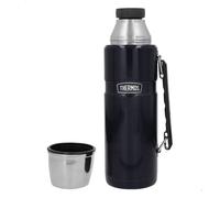 Thermos botella térmica acero inoxidable 1,2l azul con asa
