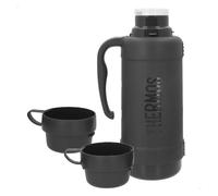 Thermos botella térmica aislamiento doble pared gris 1,8 l