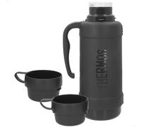 Thermos botella térmica aislamiento doble pared gris 1,8 l