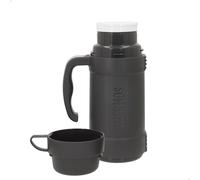THERMOS Botella térmica, Gris, 500 ml, 15x10x24 cm, Incluye Taza, Asa ergonómica, Aislamiento Doble Pared, Rendimiento térmico 12 Horas Calor, 24 Horas frío, Botellas Termo (63209)