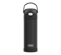 THERMOS FUNTAINER - Acero inoxidable de 16 onzas, negro mate