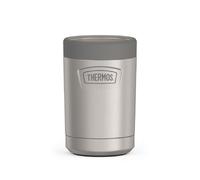 Thermos, ICON Series - Aislador de latas de bebidas de acero inoxidable, 12 onzas, acero inoxidable mate