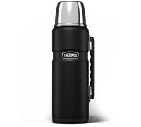 Thermos Isolierflasche Stainless King-Petaca (1,2 L), Color Negro Mate, Acero Inoxidable, 1.2 Liter