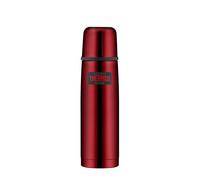 Thermos Light & Compact Beverage Bottle - Termo de Acero Inoxidable (0,50 L, 12 Horas caliente/24 h frío), Color Rojo