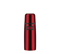 Thermos Light & Compact - Termo (0,35 L, 12 h, Caliente), Color Rojo | 24 horas de frío, con vaso, totalmente hermético, cierre automático desmontable, termo de acero inoxidable