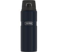 THERMOS Stainless King Botella de bebida aislada al vacío, 24 onzas, azul mate