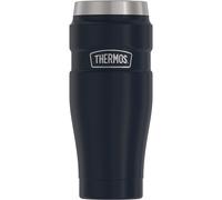 THERMOS Stainless King VacuumInsulated Travel Tumbler 16 Ounce Midnight Blue
