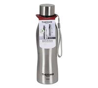 THERMOSPORT Botella Térmica Acero (1000 ml), Adultos Unisex, Plateado (Plateado), Talla Única