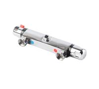 Thermostatic Shower Valve, 275mm / 10.83in Constant Temperature Hot Cold Water Mixer Bathroom Accessory Wall Mount Control Adjustment for Bathroom Tub