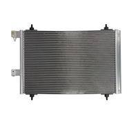 THERMOTEC KTT110160 Condensador aire acondicionado con secador Compatible con CITROËN C4 I LC, PEUGEOT 307 3A/C 307 SW 3H 307 Break 3E 307 CC 3B