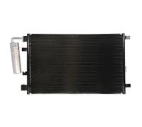 THERMOTEC KTT110408 Condensador aire acondicionado con secador Compatible con NISSAN Qashqai/Qashqai +2 I J10, NJ10 Qashqai/Qashqai+2 I Van J10, JJ10E