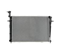 Radiador de agua Aletas refrigeración soldadas D70531TT THERMOTEC para HYUNDAI