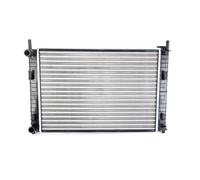 THERMOTEC Radiador refrigeración del motor Caja de cambios manual Ancho de red 500mm Longitud de red 348mm Profundidad de red 23mm compatible con FORD Fiesta Mk5 Hatchback JH, JD, JH1, JD1, JH3, JD3
