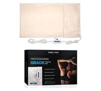 Thermotech - Almohadilla térmica de grado médico con calor húmedo automático - Almohadilla térmica de alta temperatura para dolores de espalda, alivio muscular y calambres, tamaño mini analógico (19 x