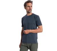 Thermowave Merino Life 100% Merino - Camiseta para hombre - Cuello redondo ligero - Capa base 165 g/m² - Camiseta térmica para las 4 estaciones, gris, XXL