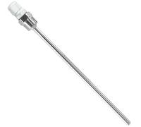 Thermowell - Accesorios de sensor de temperatura de acero inoxidable de 500 mm con tapa de plástico, accesorios de panel solar a prueba de óxido para paneles solares, piscinas, paneles de tanques de