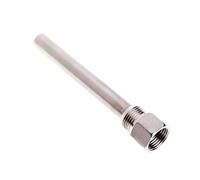 Thermowell Acero inoxidable 304 para sensor de temperatura, termopozo de acero inoxidable para sensores, ajuste de monitor de tubo de 6 mm de diámetro