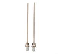 Thermowell G - Rosca de 1/2 pulgada, paquete de 2 fundas de acero inoxidable para sensor de temperatura, protector de sonda resistente a la presión PN40 para sistemas de refrigeración de calefacción