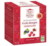 Thés de la Pagode Infusión de Frutos Rojos Ecológica 18 Bolsitas