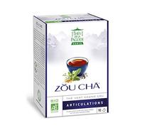 Thés de la Pagode - Té orgánico Zou chá - Té verde sencha con cúrcuma y ulceras - Caja 90 bolsitas de té - Té orgánico - Confort de las articulaciones