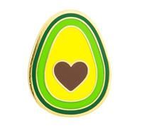 These Are Things Estas Son Cosas Aguacate esmaltado con Forma de corazón Pin