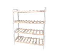 thesecrethome.es Estantería Zapatero de Madera - Estantería Multiusos con Baldas - Organizador para Entrada, Pasillo, Baño - Alto. 69 cm x Largo. 55 cm x Profundo. 25 cm