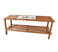 thesecrethome.es Zapatero DE Madera 2 Niveles | (74 x 26 x 29) cm