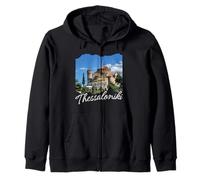 Thessaloniki Grecia Souvenir/Thessaloniki Sudadera con Capucha
