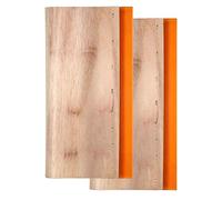 TheStriven 2 Piezas Raspador de Tintas Madera Raspador de Tinta Pantalla para Serigrafía Kit de Serigrafía Herramientas de Taspador de Tinta para Serigrafía de Madera, 7.87 Pulgadas