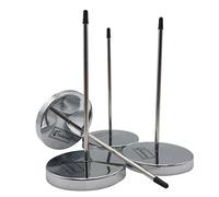 TheStriven 4 Piezas Portaetiquetas Soporte para Recibos de Notas Recibos Papel Soporte Para Notas, Tickets Tenedor de Factura Soporte para Papel de Notas y Notas Soporte para Recibos de Alambre