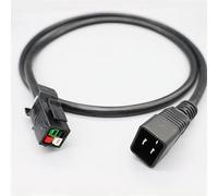 TheTechWave - Cable de alimentación resistente IEC C20 a P13, 5 pies, 12 AWG, 20 A para Antminer S21, KS5, L9