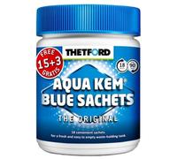 Thetford 200283/0915 Bolsas hidrosolubles monodosis para inodoro Aqua Kem (15x25g, 375g)