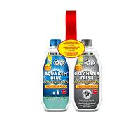 Thetford 30783DH Promo Duopack Camper-Combination Pack Aqua KEM Blue Eucalipto (780 ml) y una botella de agua fresca concentrada (800 ml)