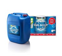Thetford Agua Kem Azul 30L Concentrado Paquete + Papel Higiénico para