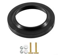 Thetford RV Kit de sello de inodoro 12524, junta de bola de descarga de residuos, acondicionador de sellado de labios de goma alternativo para remolque de caravana, color negro, 4.9 x 3.22 pulgadas