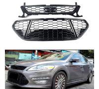 THetie Parrilla Delantera del Coche,Compatible para Ford Mondeo 2011-2013 MK4, Auto Body Styling Accesorios