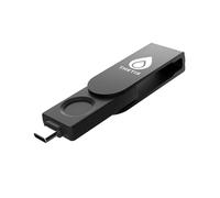 Thetis BIOFP Plus FIDO2 - Llave de seguridad para huellas dactilares con certificado USB tipo C/Biométrico/FIDO, dispositivo de aplicación de autenticación 2FA / MFA, funciona para Windows, macOS