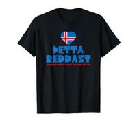 Thetta Thetta Petta Reddast Lema islandés - Tops & Ropa Camiseta