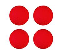 Thewasc 4 bolas brillantes para deportes nocturnos, torneos, bolas brillantes de larga duración para poner