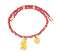 Thewasc Abalorio trenzado de caballo para cumpleaños, vacaciones, eventos especiales que simbolizan las buenas fortunas diarias, talla única, como se describe