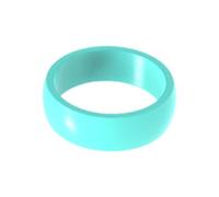 Thewasc Anillos de silicona elásticos suaves, ligeros y resistentes al sudor, para mujeres y hombres, accesorios de silicona, No. 7, como se describe, como se describe